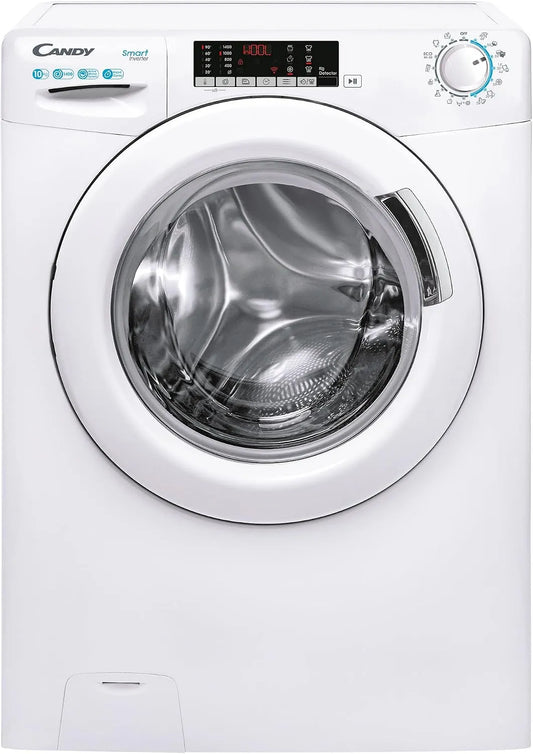 CANDY 1410TXME/1-S 1410TXME, Vaskemaskiner, CS / 1-S vaskemaskine, 10 kg, energieffektivitet klasse A, inverter motor, Hvid, 89 x 65 x 60