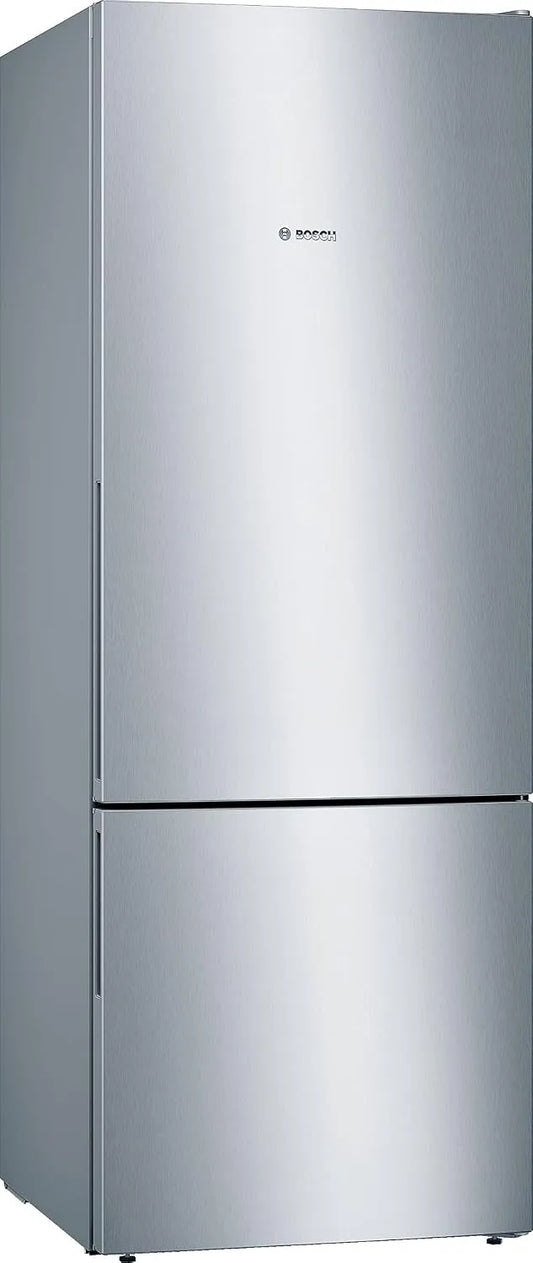 Bosch KGV58VLEAS, Køle-/fryseskabe, frisør-fryser kombination, farve: rustfrit stål, Sølv, 58V, 8V