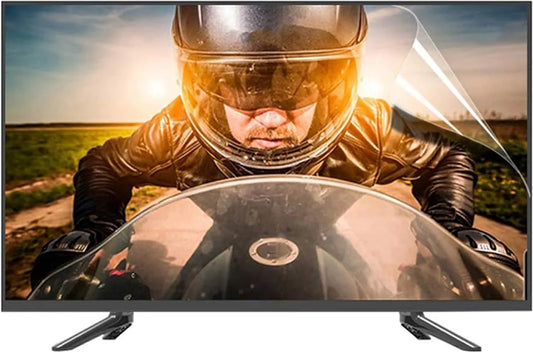 MJYT 77tommer, Skærmbeskyttelse til TV, 77inch Ultra- klar TV skærm beskyttelse - 75- 85 tommer anti-blå lysfiltre, Sort, 77inch, 1722x993mm