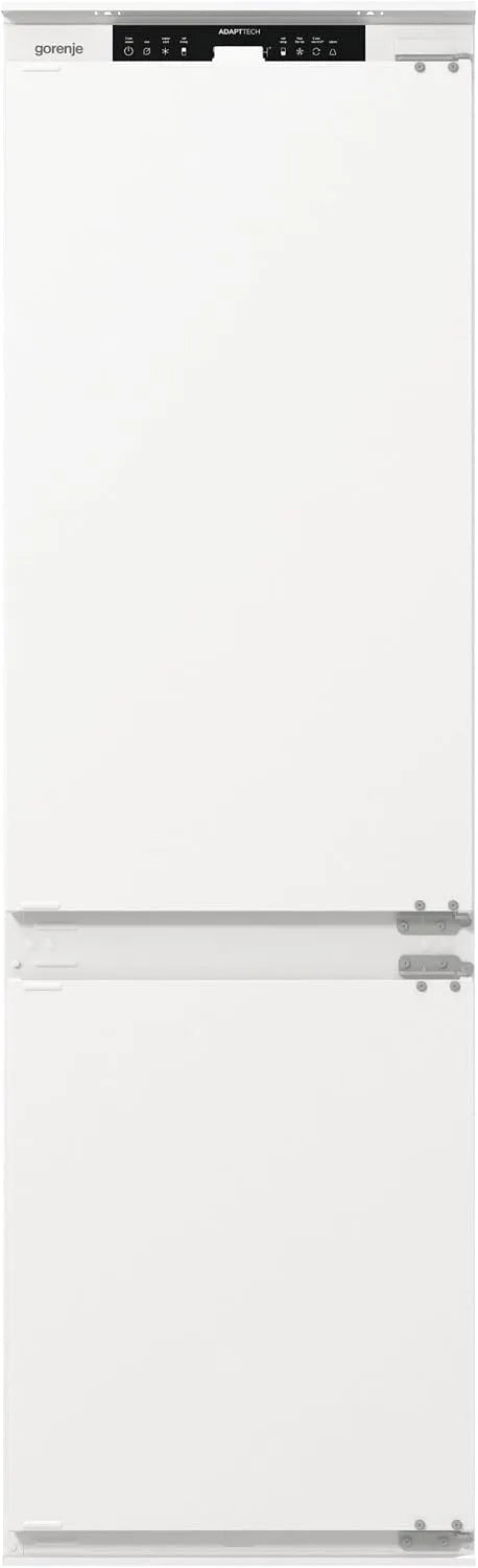 Gorenje NRKI517E41, Køle-/fryseskabe, bygning-i køleskab, 177cm niche, drag dørhængsel, 252 L (176L plus 76L), NoFrost, Hvid, 177cm, 252 L, 176L