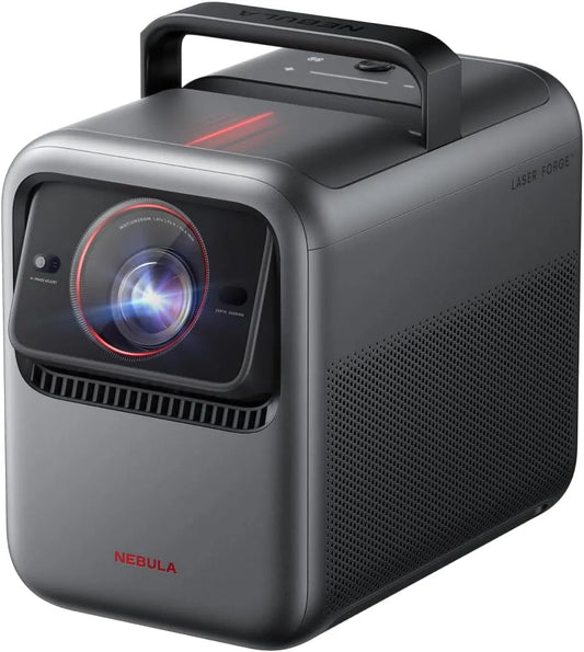 NEBULA, Projektorer, af Anker X1 Triple Laser 4K Beamer, 3500 ANSI Lumen 56000: 1 Kontrast, Sort, 4K, 26dB, 3L, 1 v