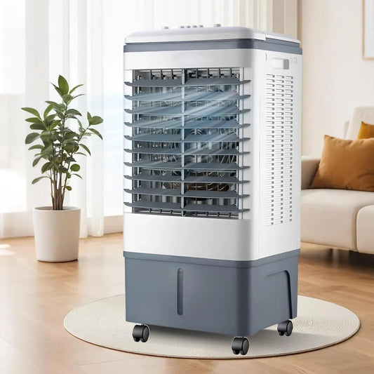 Generic 2000m3, Mobile klimaanlæg, Air condition Mobile Uden udstødningsslange 20L, / h, 80W, 3 hastigheder, Hvid, 20L, 1 l, 38dB
